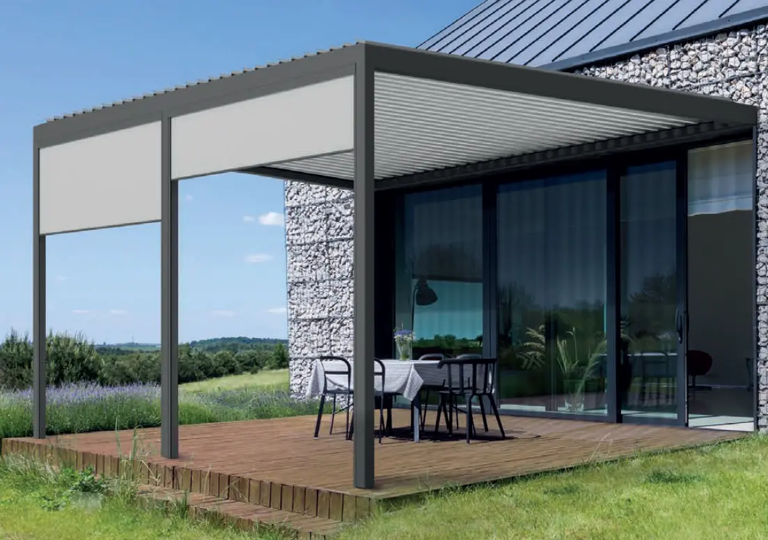 Bioklimatické pergoly a zipscreeny